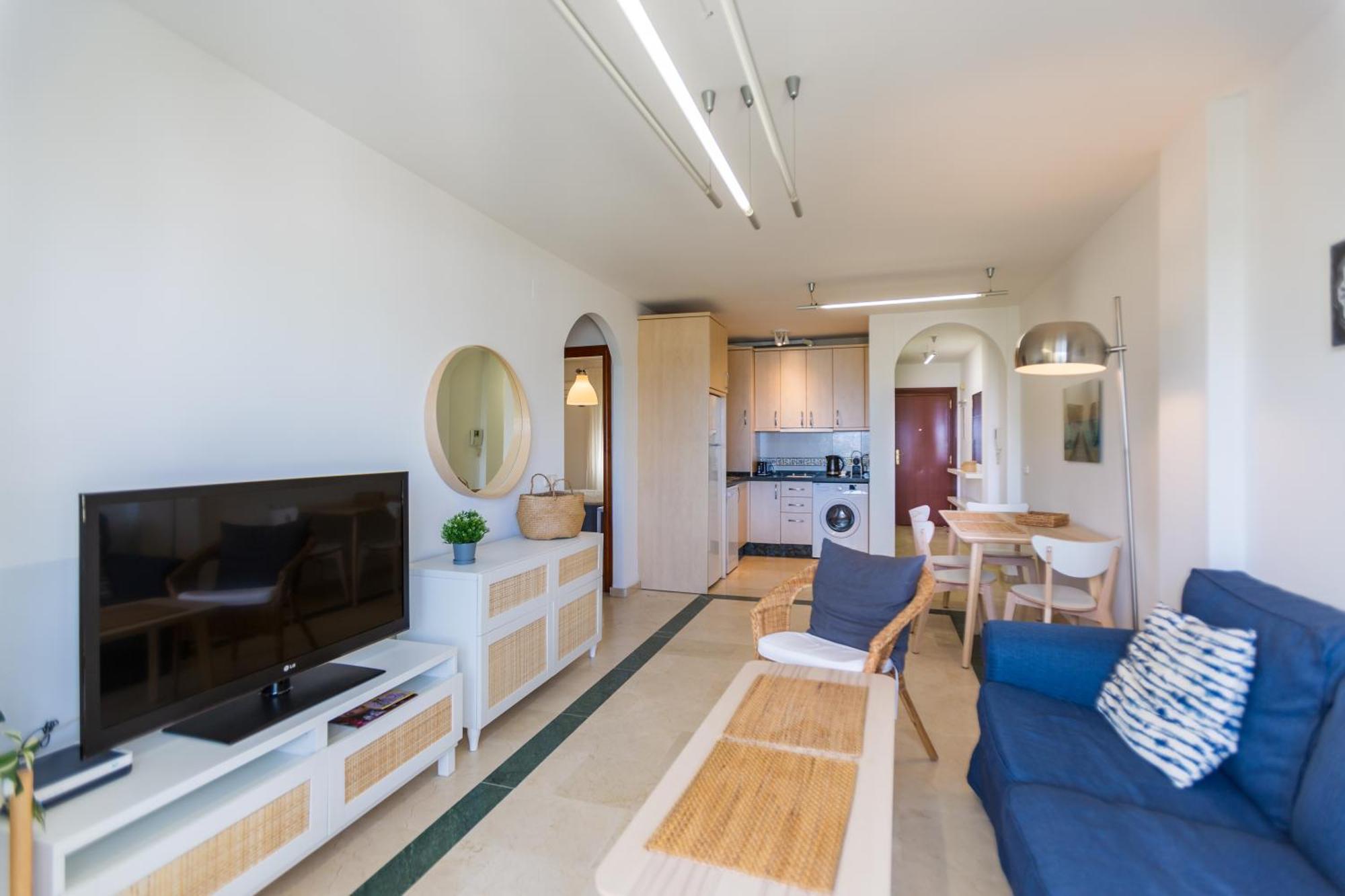 Bonito Apartamento En Primera Linea De Playa 埃斯特波纳 外观 照片